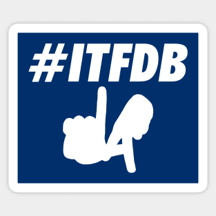 ITFDB LA Hands, White Sticker